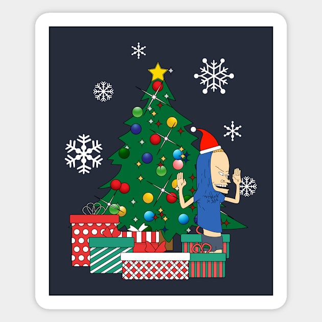 Cornholio Around The Christmas Tree Sticker by Nova5